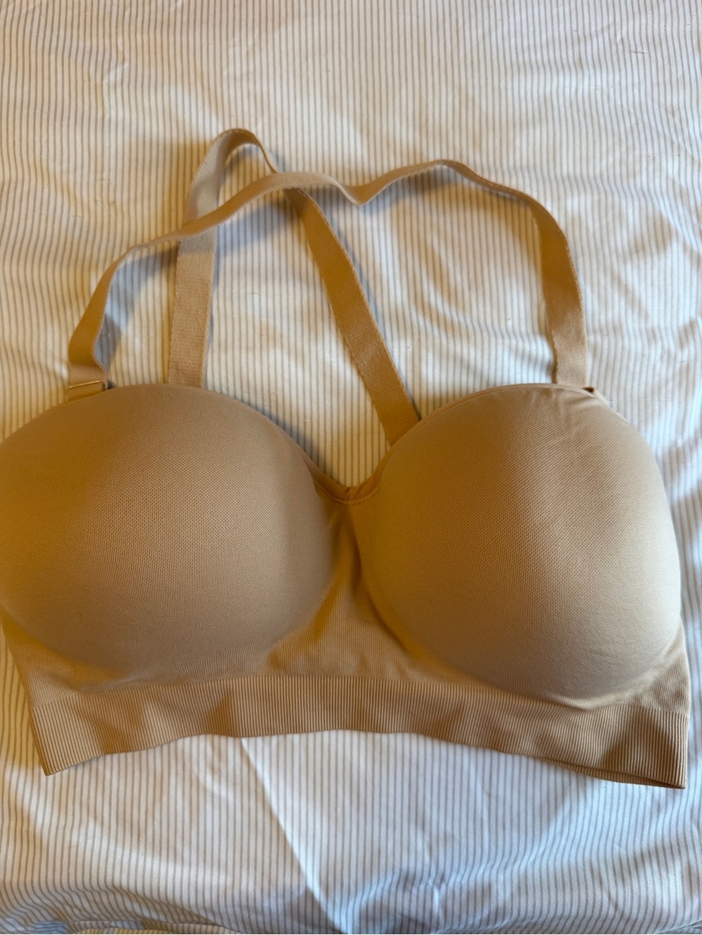 Jockey Multi Way Seamless Nude T-Shirt Bra with Supportive Cups